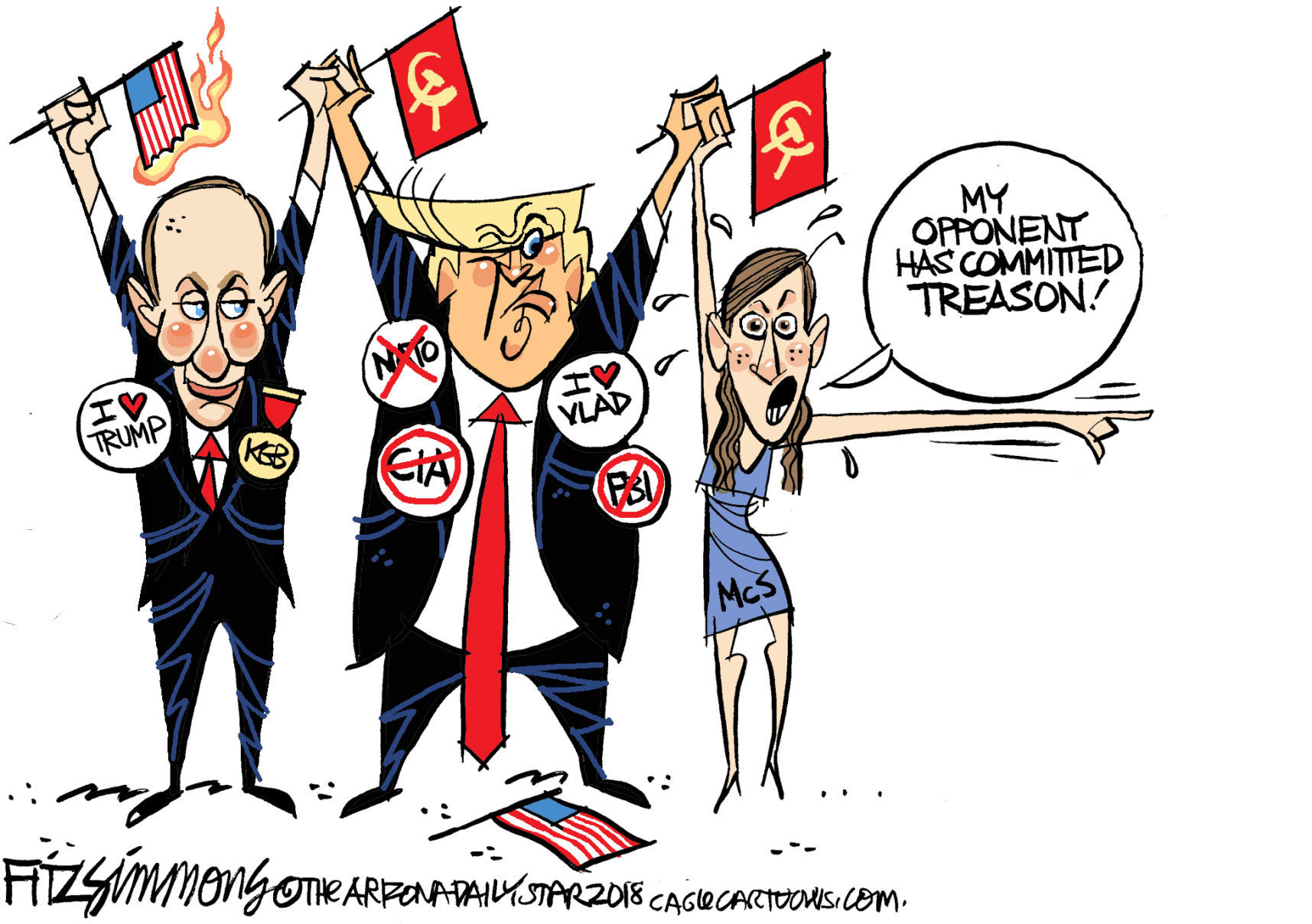 Daily Fitz Cartoon: Treason